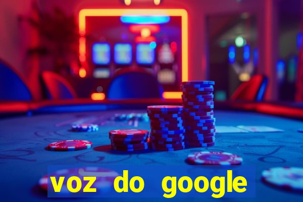 voz do google tradutor homem